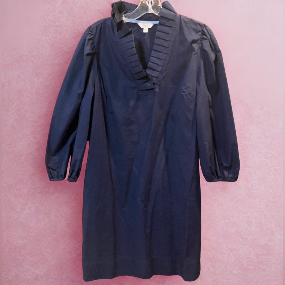Crown & Ivy Navy Long Sleeve Dress